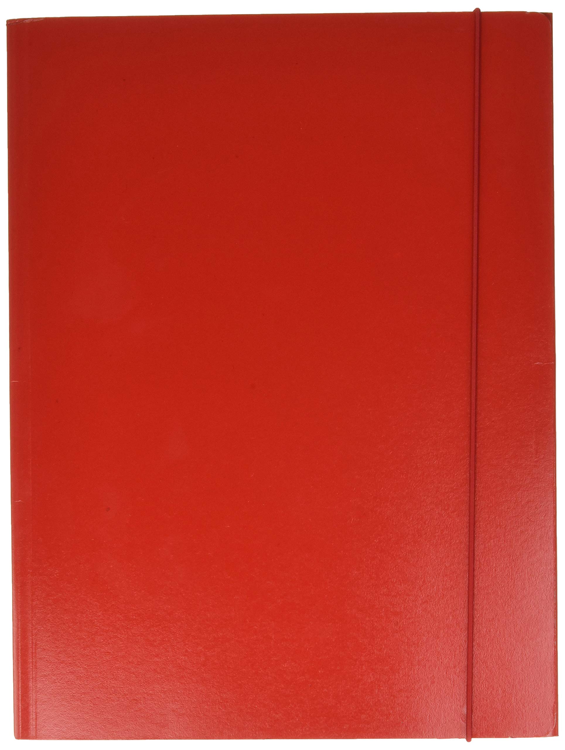 esselte-linear-cartella-a-3-lembi-25x35-cm-presspan-rosso-confezione-da-5 image 1
