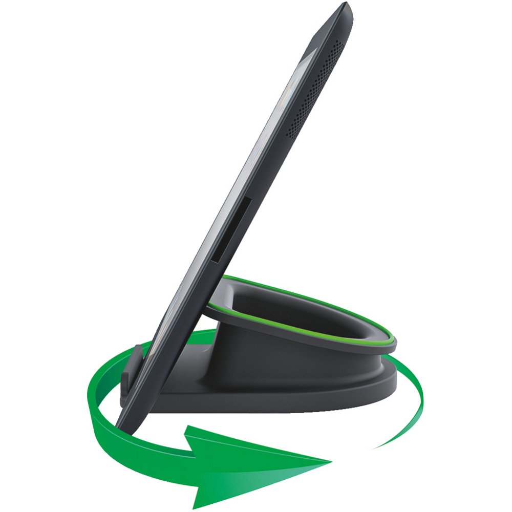 leitz-base-rotante-da-tavolo-per-ipad-tablet-nero-62700095 image 2