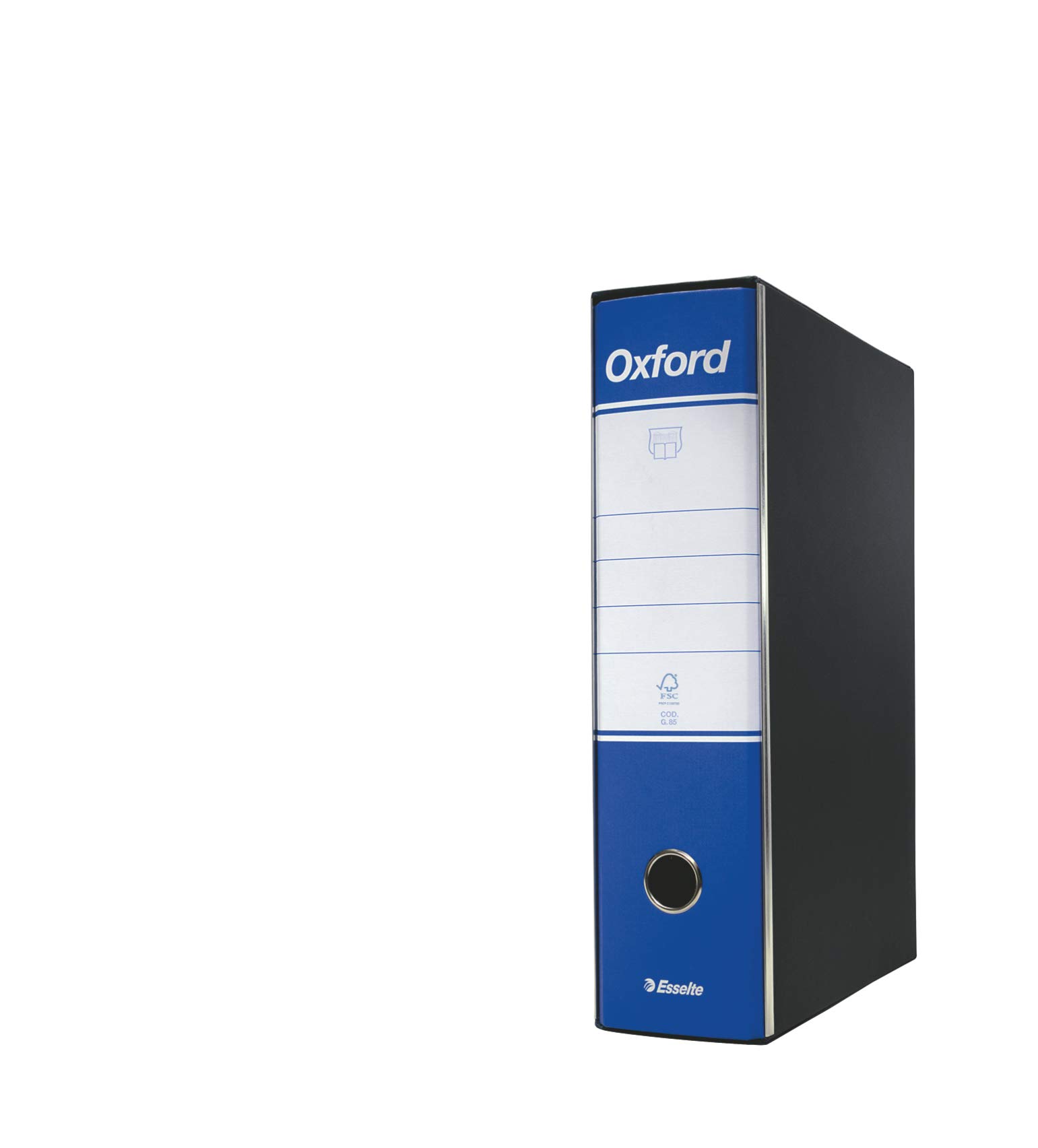 esselte-oxford-gruppo-4-registratori-a-leva-blu-con-custodia-8-cm image 2