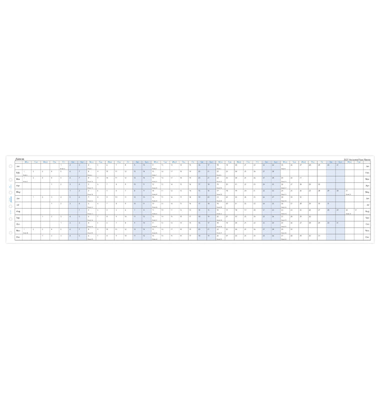 filofax-planner-annuale-orizzontale-pocket-inglese-2027 image 4