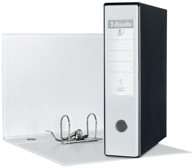 esselte-g55-eurofile-registratore-protocollo-dorso-80-mm-con-custodia-bianco-viv image 1