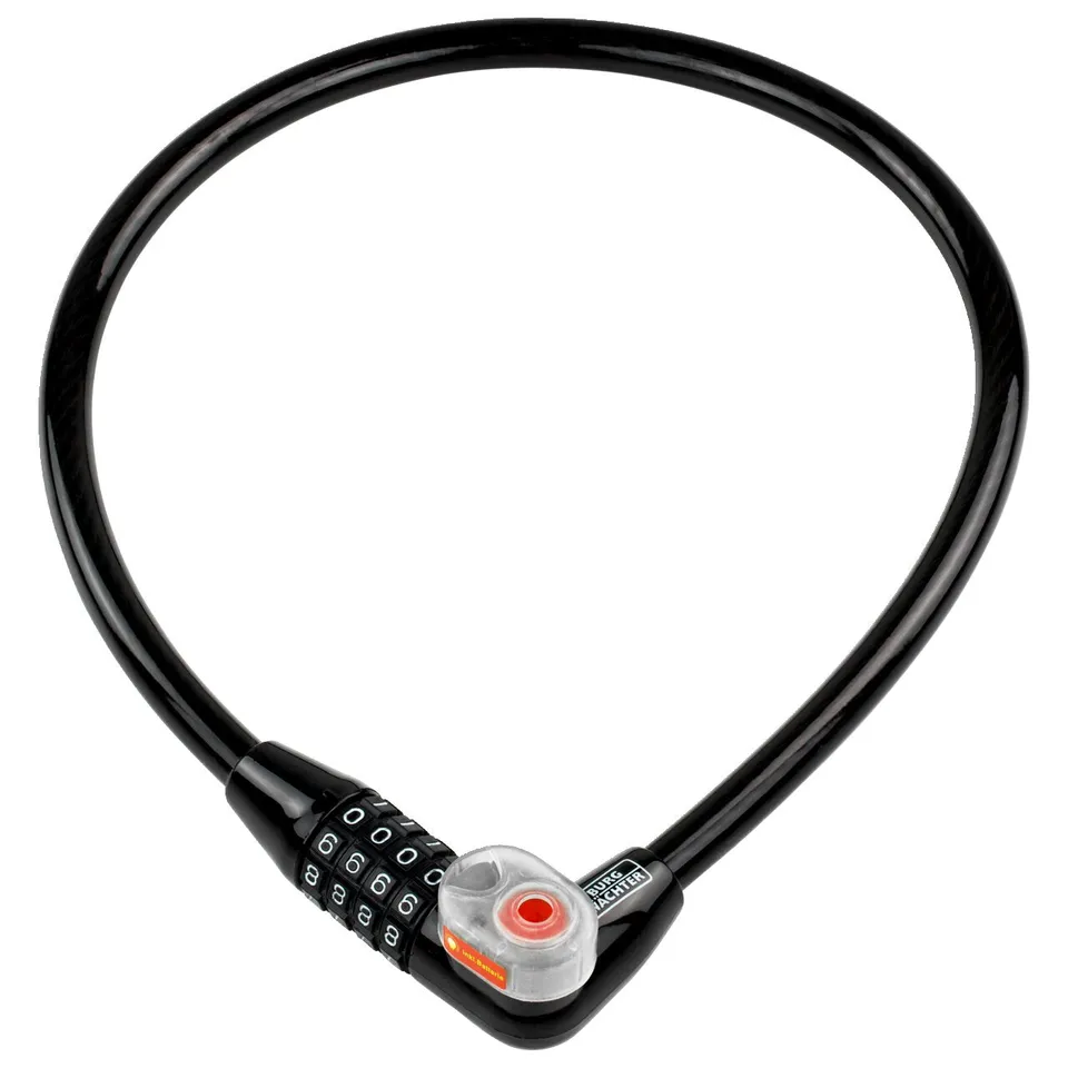 burg-w-chter-230-lucchetto-a-combinazione-a-cavo-650-mm-acciaio image 1