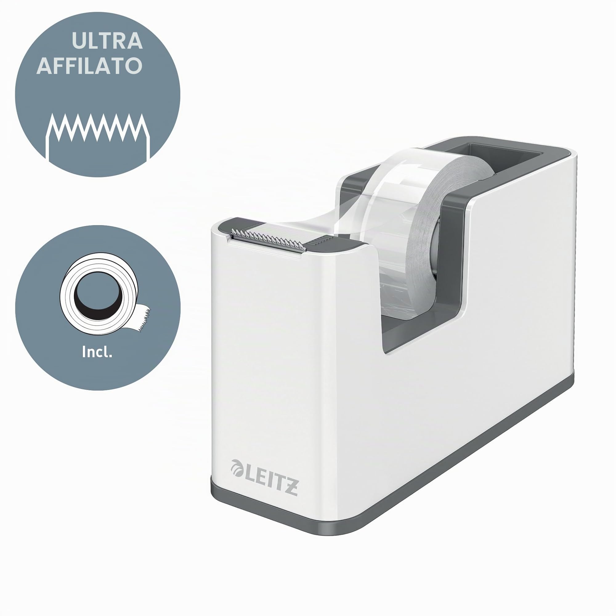 leitz-wow-dispenser-nastro-adesivo-dual-color-bianco-blu-con-rotolo-10-m image 3