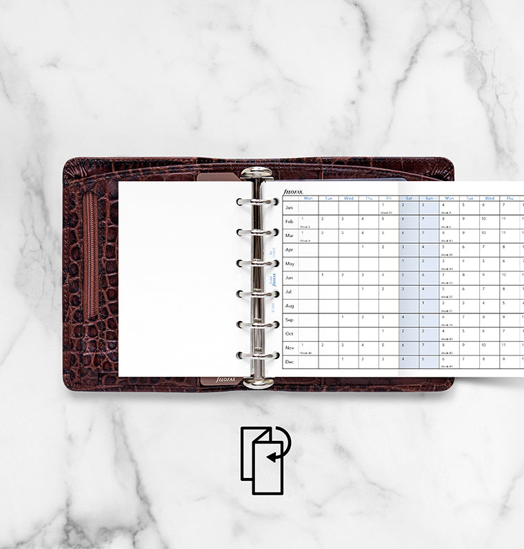 filofax-planner-annuale-orizzontale-pocket-inglese-2027 image 3