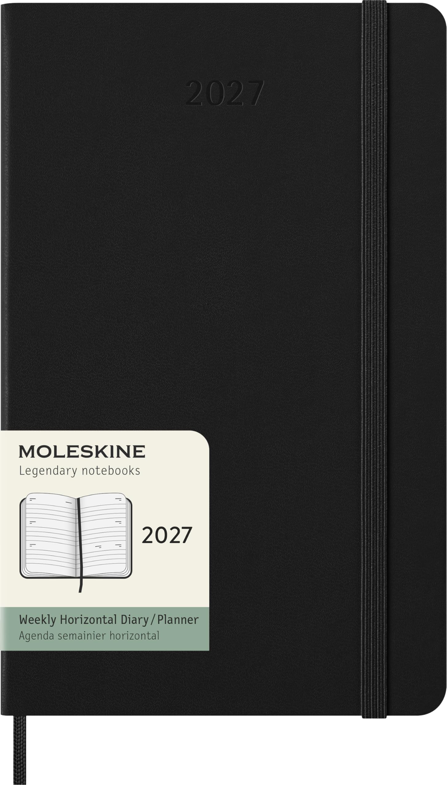 moleskine-agenda-settimanale-orizzontale-2027-large-13x21-cm-nera image 7