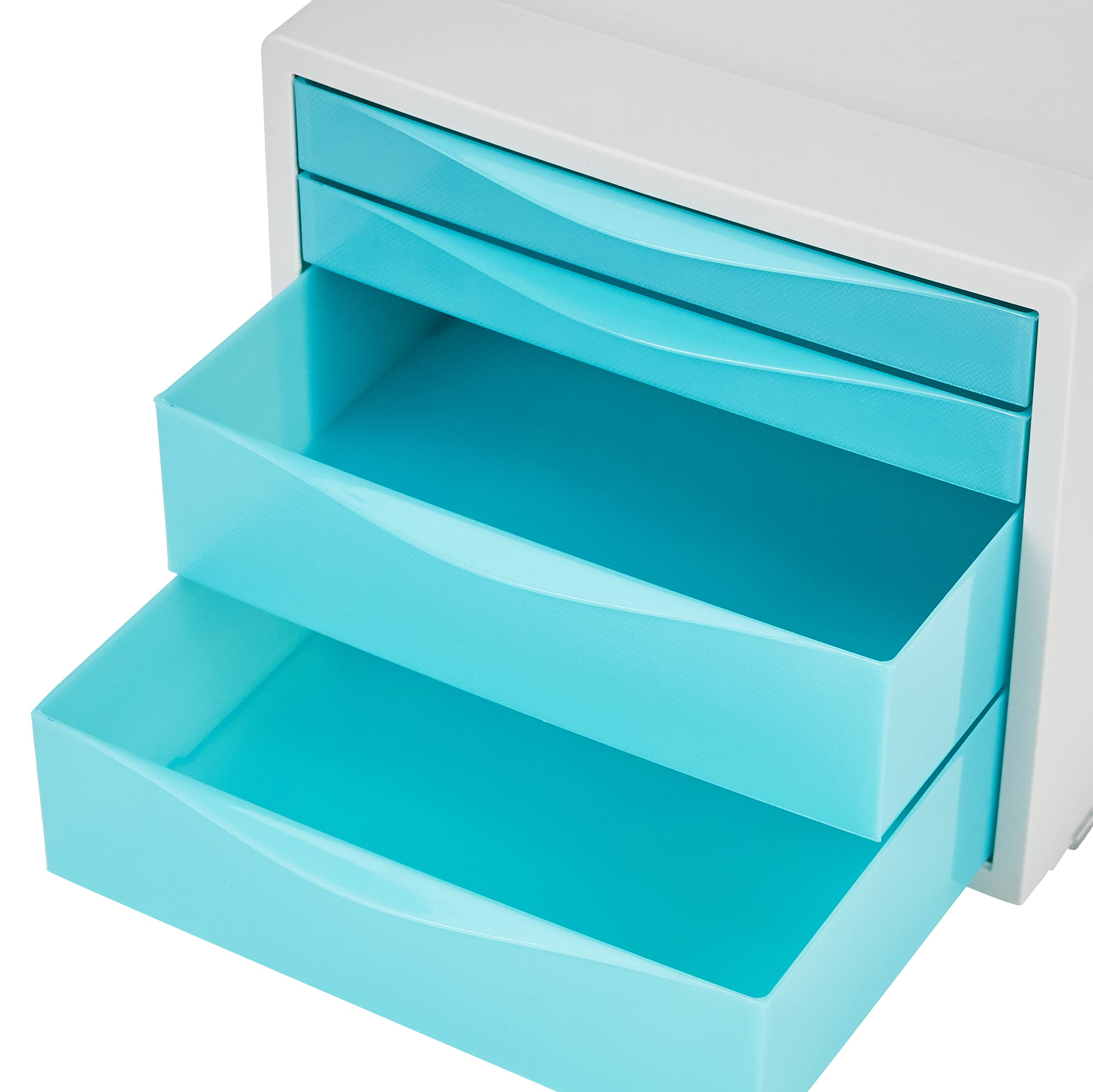 esselte-colour-breeze-cassettiera-4-cassetti-blu image 4