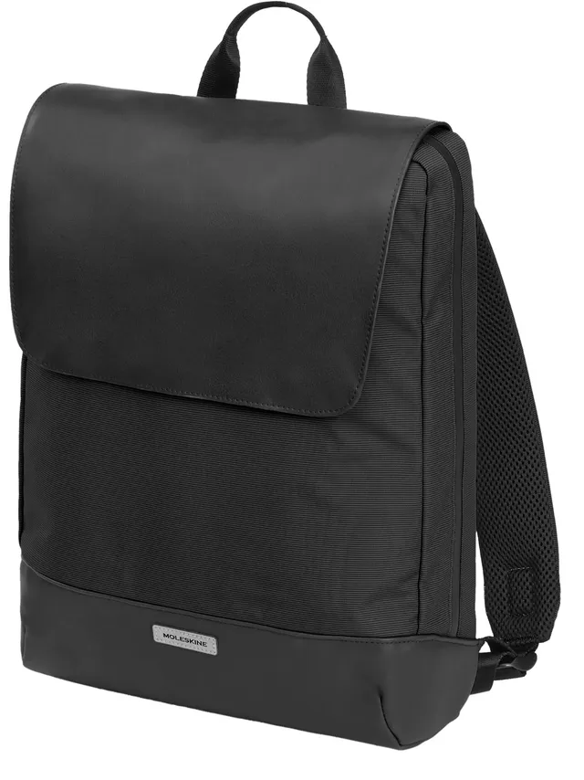 moleskine-metro-zaino-slim-15-pollici-nero-31x42x10-cm image 1