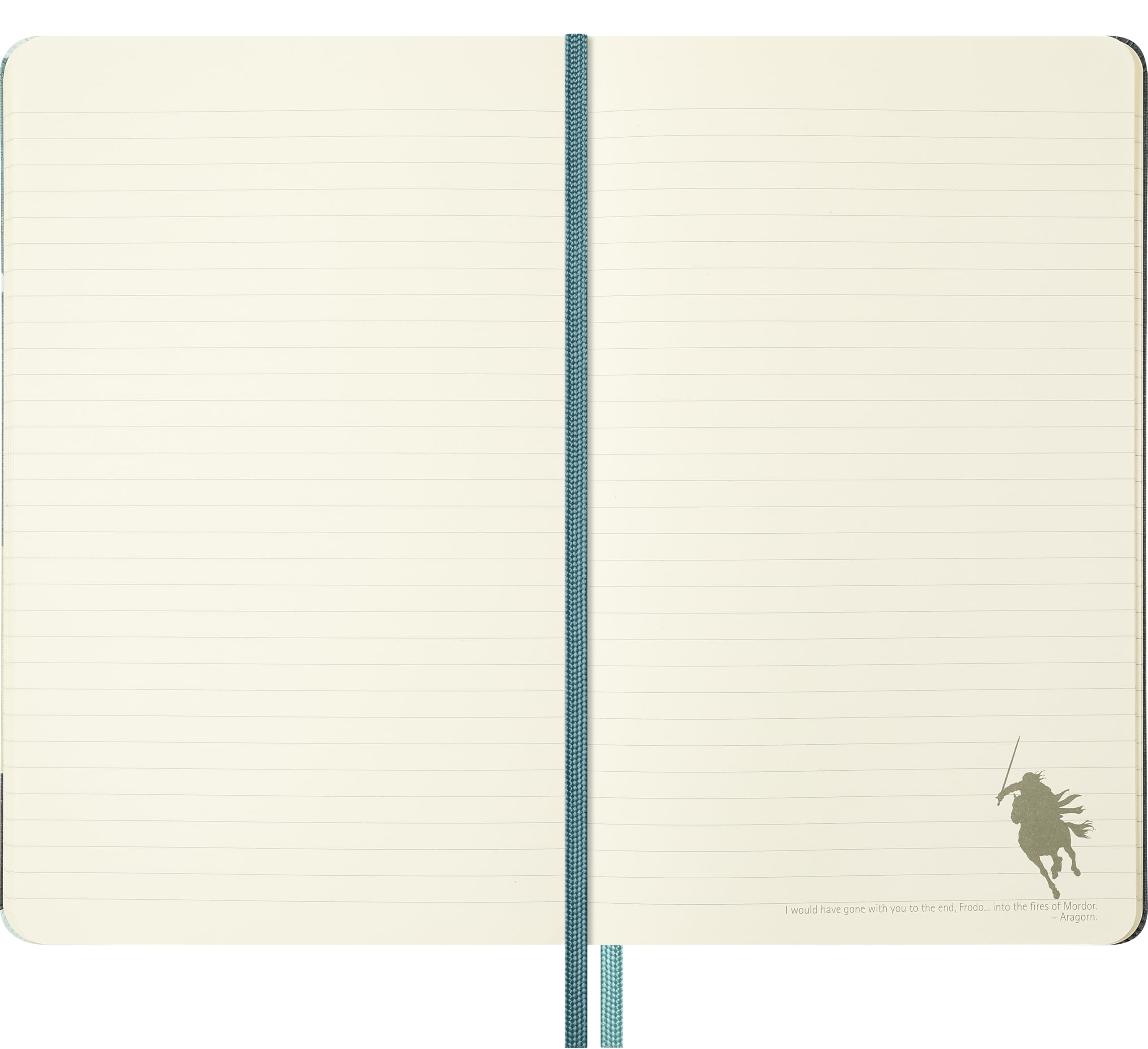 moleskine-taccuino-a-righe-il-signore-degli-anelli-aragorn-large-13-x-21-cm image 4
