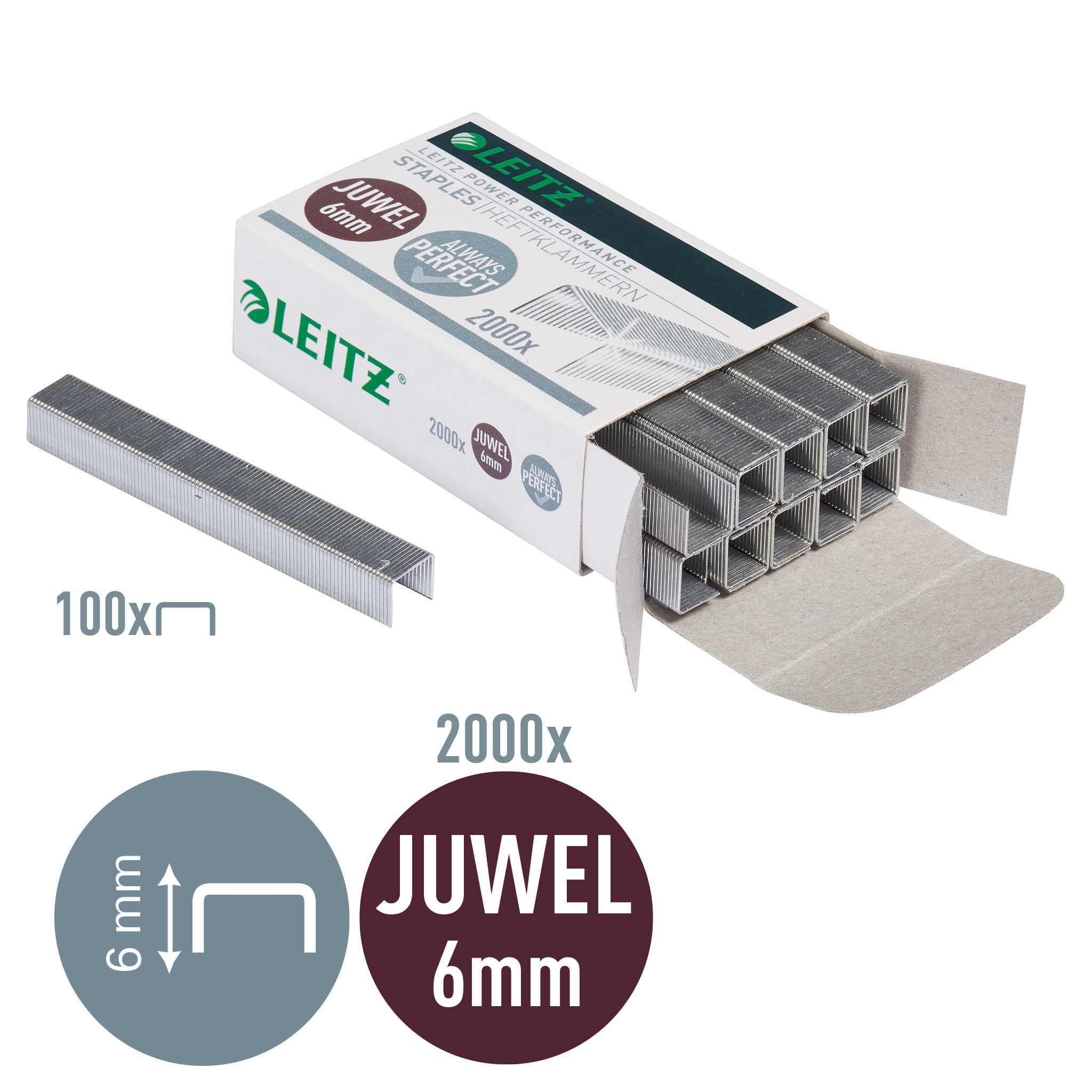 leitz-juwel-graffette-6-mm-zincate-scatola-2000-pz-56420000 image 3