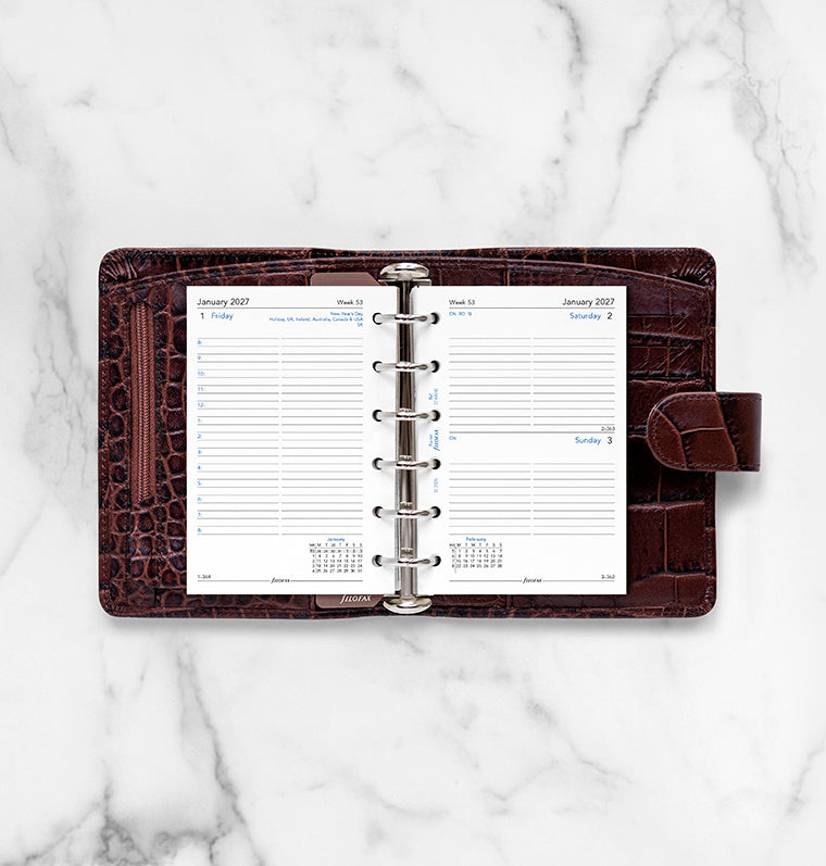 filofax-refill-calendario-1-giorno-per-pagina-pocket-2027-inglese image 3