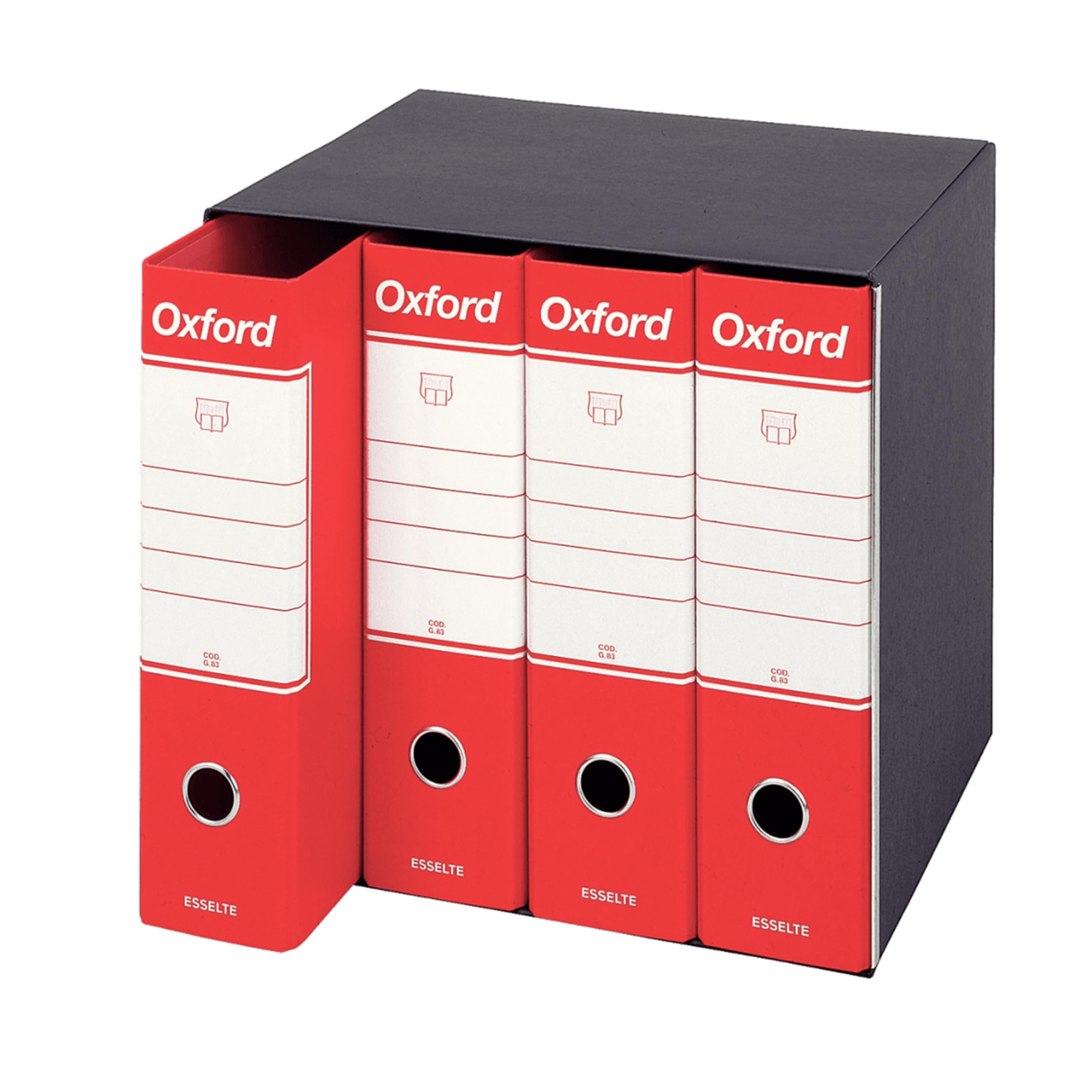esselte-oxford-gruppo-4-registratori-a-leva-blu-con-custodia-8-cm image 8