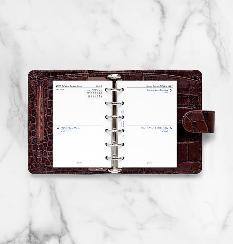 filofax-calendario-2-giorni-per-pagina-pocket-multilingua-2027 image 3