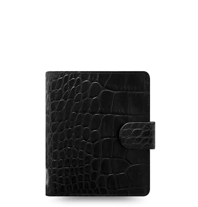 filofax-classic-croc-organiser-pocket-pelle-italiana image 1