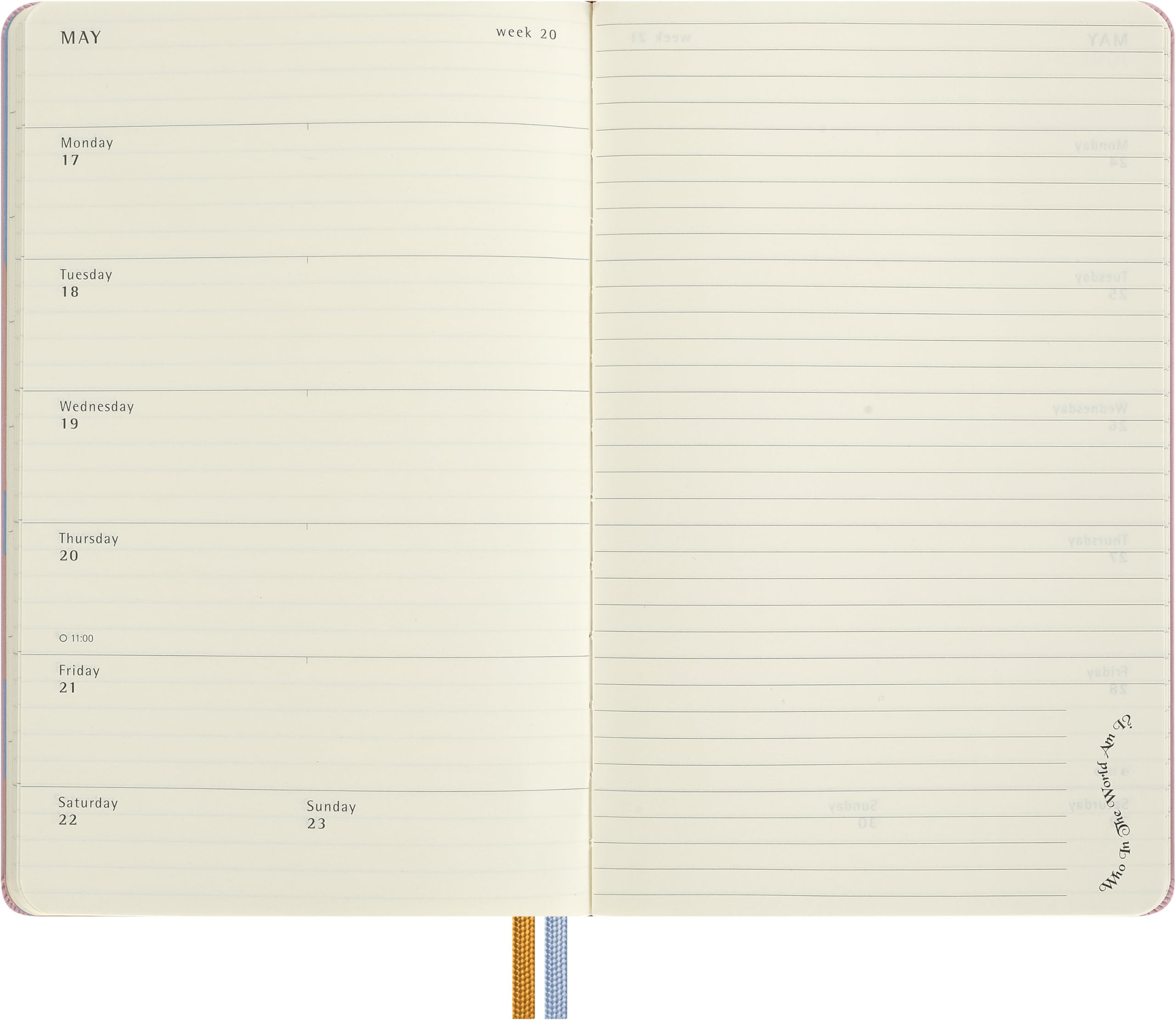moleskine-agenda-settimanale-2027-alice-nel-paese-delle-meraviglie-large-13x21-c image 4