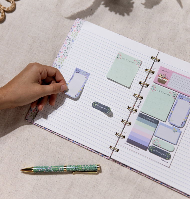 filofax-meadow-sticky-notes-set-riposizionabili image 4