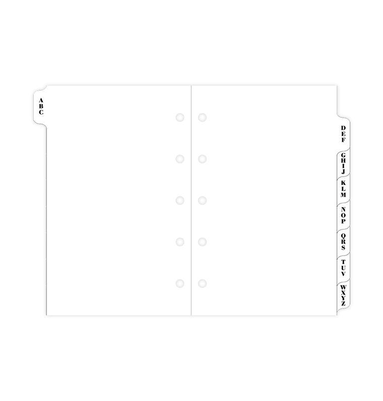 filofax-a-z-indice-3-lettere-per-tab-bianco-mini image 5
