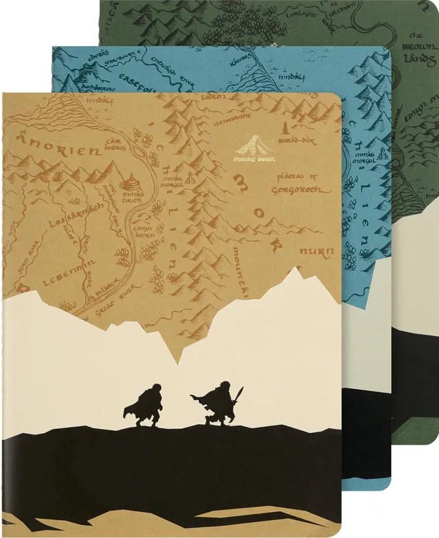 moleskine-cahier-journal-il-signore-degli-anelli-set-3-quaderni-xl-righe image 1