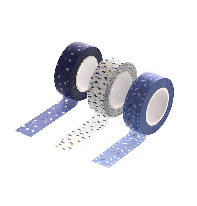filofax-indigo-washi-tape-set-3-rotoli-blu-beige image 3
