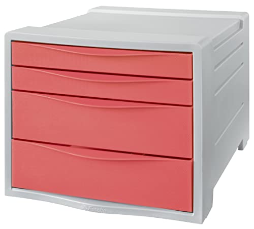 esselte-colour-breeze-cassettiera-4-cassetti-281x244x365-mm-corallo image 6