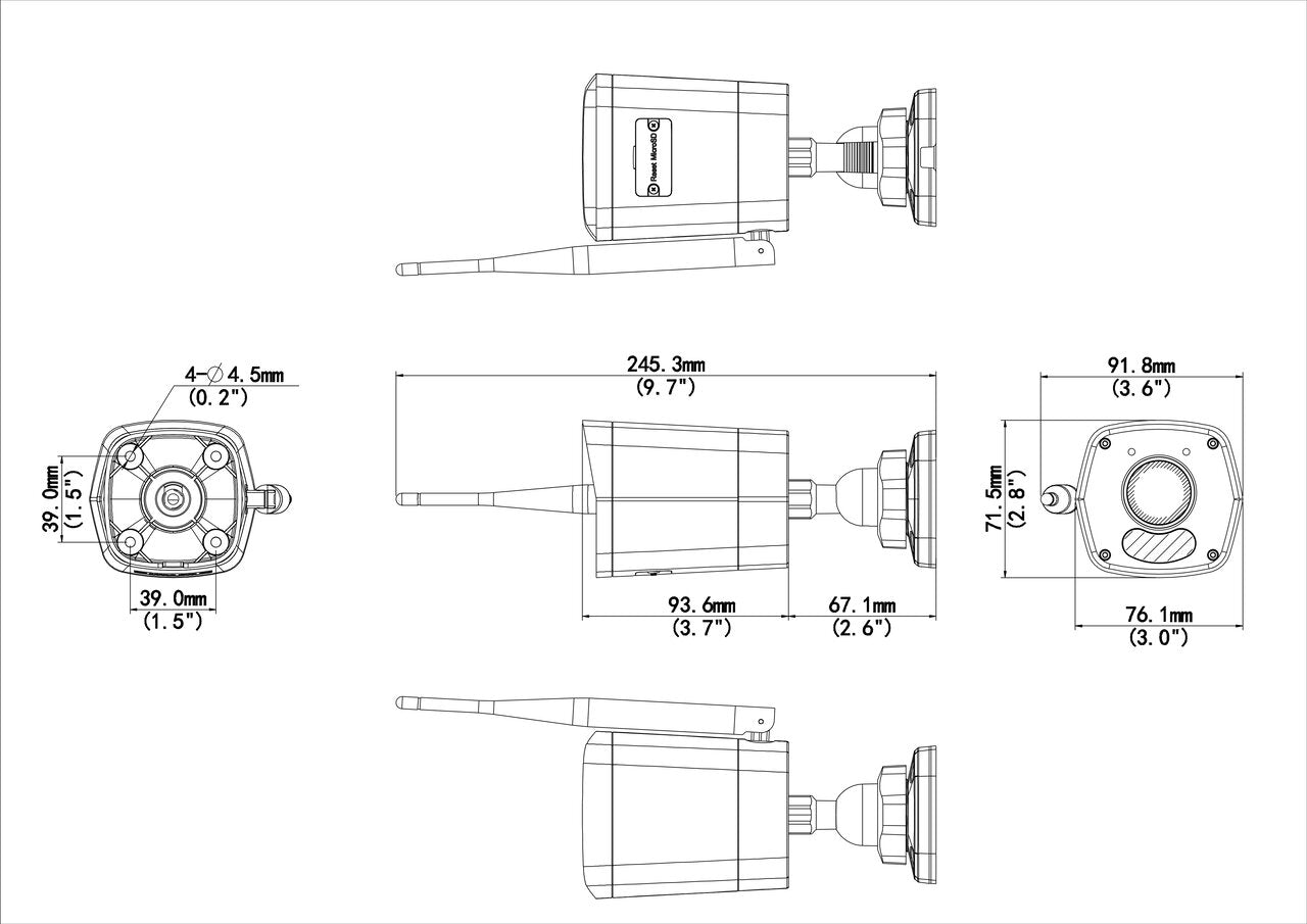 burg-w-chter-ipc2122lb-af28wk-wf-telecamera-ip-wifi-bullet-4mp-30m image 4