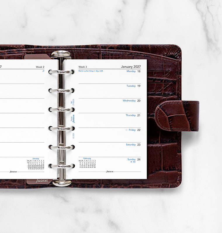filofax-diario-2027-pocket-1-settimana-per-pagina-in-inglese image 2
