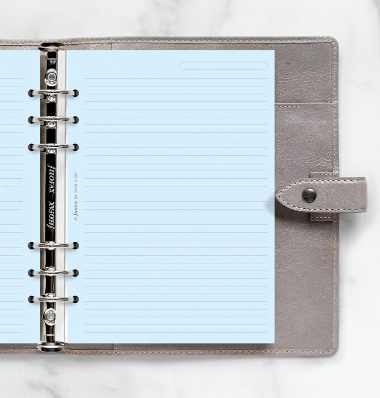 filofax-fogli-a-righe-azzurro-a5-25-fogli image 3