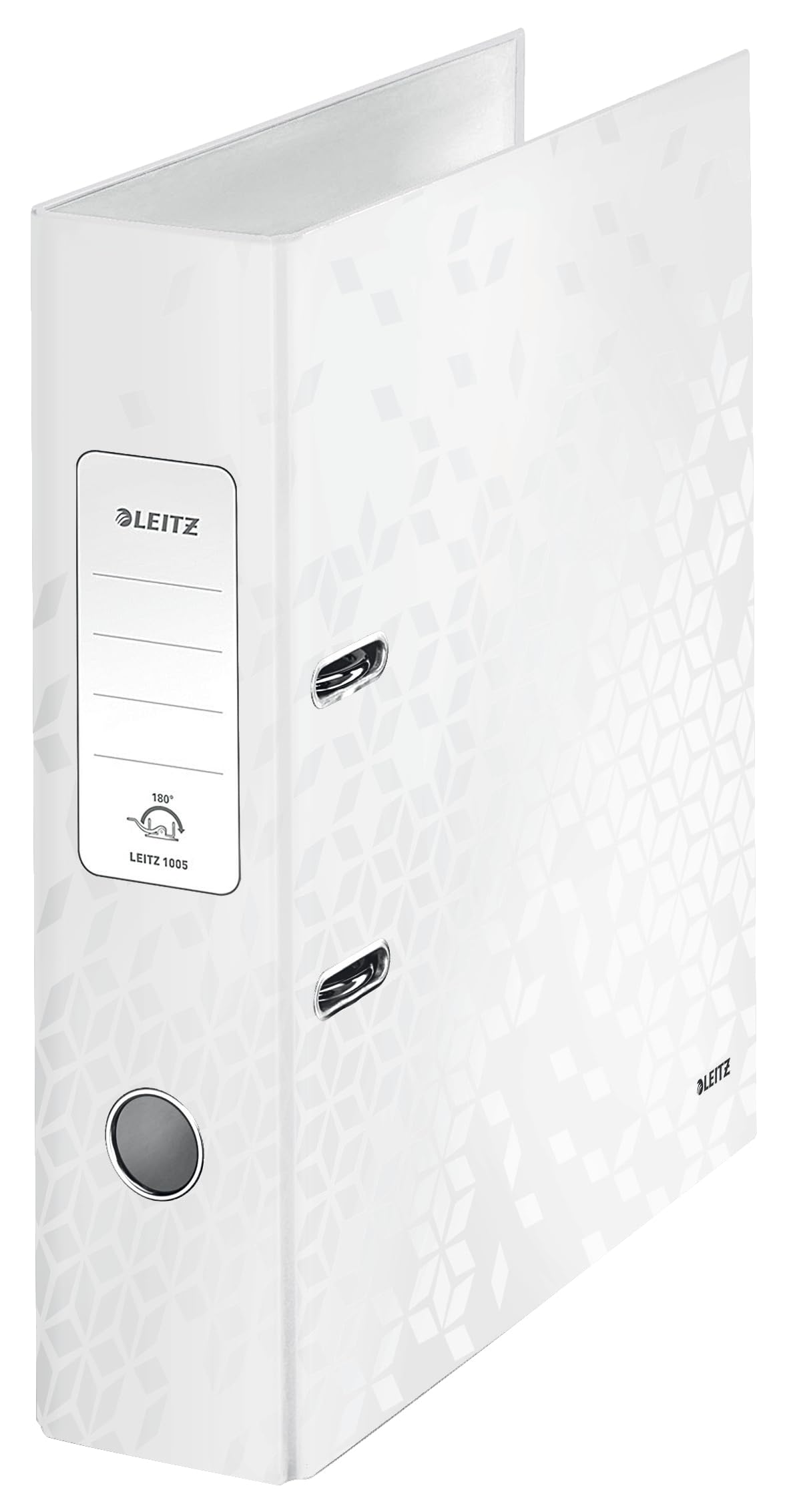 leitz-registratore-a-leva-180-wow-a4-80-mm-bianco image 1
