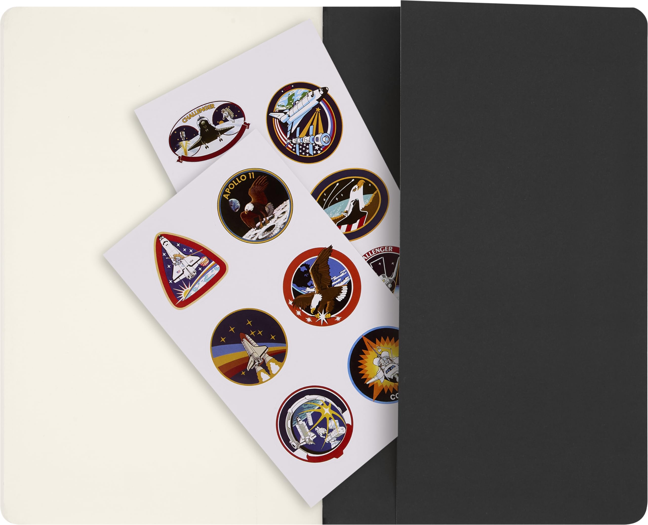 moleskine-set-nasa-cahier-journal-large-13x21-cm-2-quaderni-pagine-bianche image 8