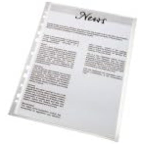 esselte-standard-set-100-buste-trasparenti-a4-opache-56171 image 6