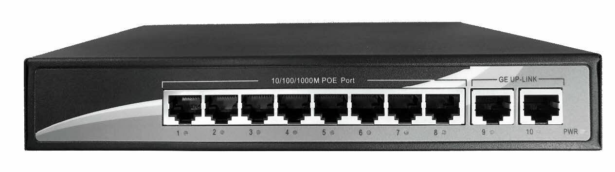 burg-w-chter-sanswitch-20910-switch-poe-gigabit-8-2-porte image 1