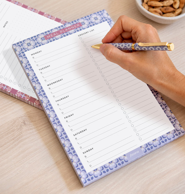 filofax-mediterranean-piano-pasti-magnetico-60-fogli-con-lista-spesa image 5