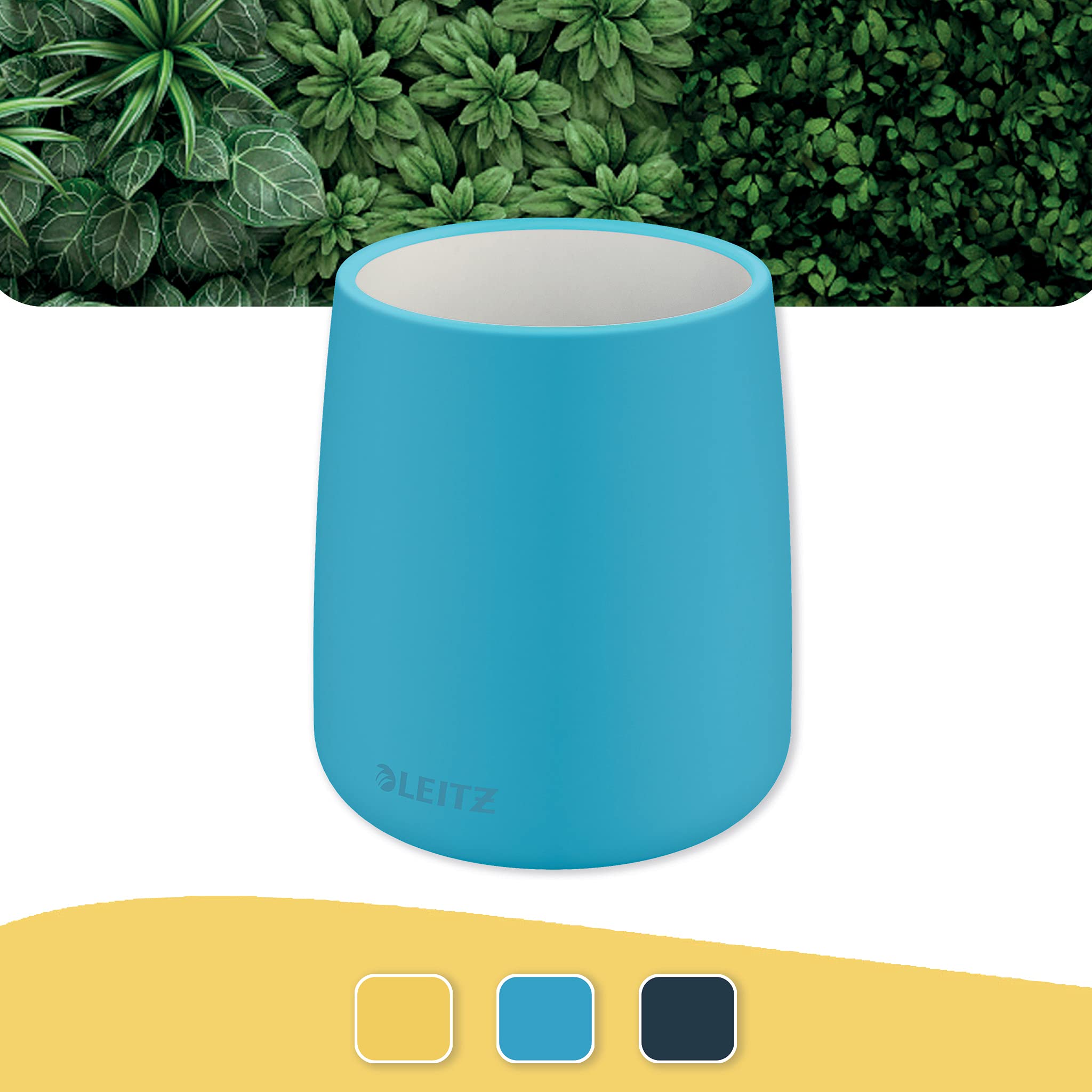 leitz-cosy-portapenne-in-ceramica-blu-calmo-85x108mm-53290061 image 2