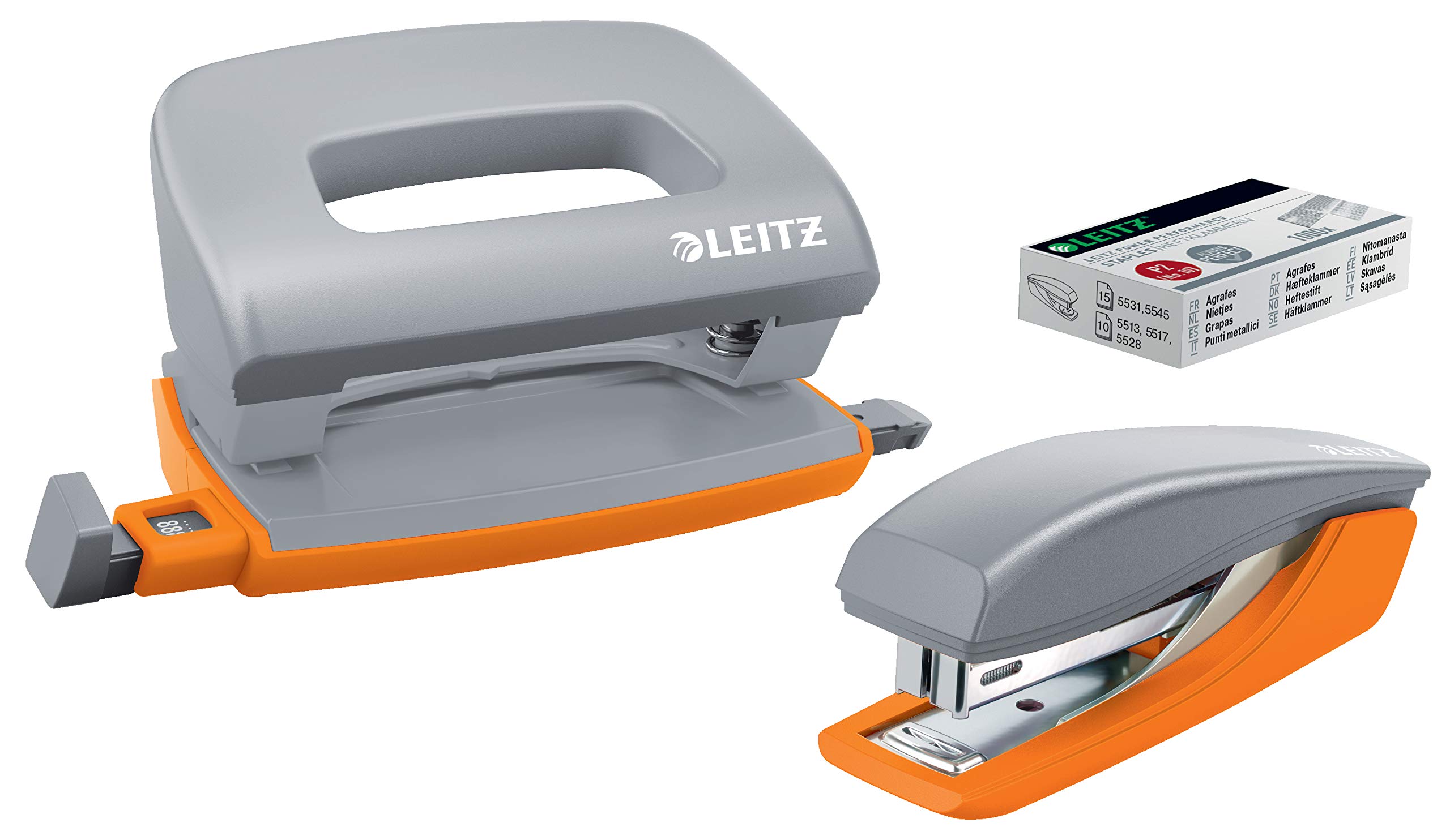 leitz-wow-set-mini-cucitrice-perforatore-10-fogli-blu image 8