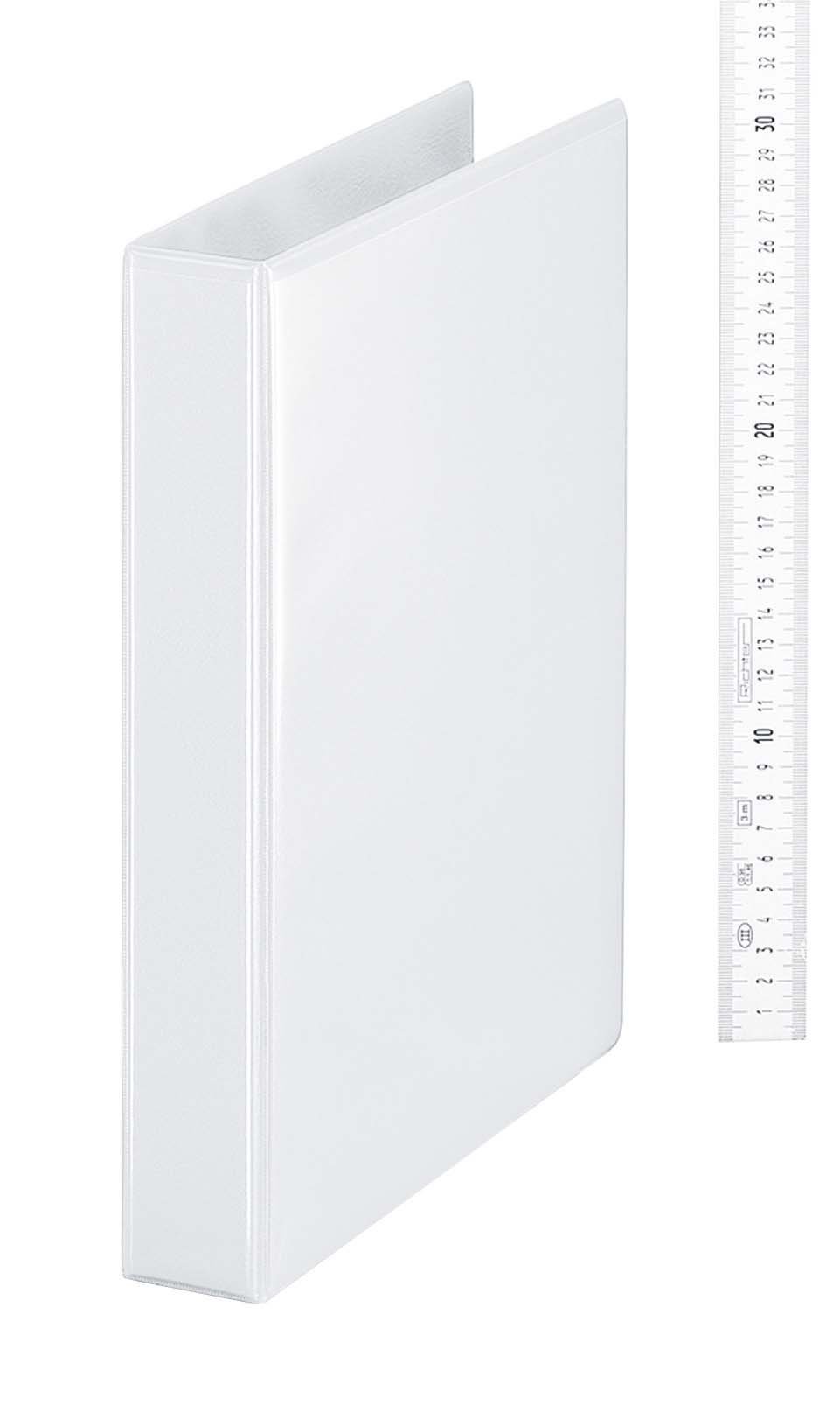 esselte-essentials-raccoglitore-4-anelli-d-5-cm-rosso-personalizzabile image 3