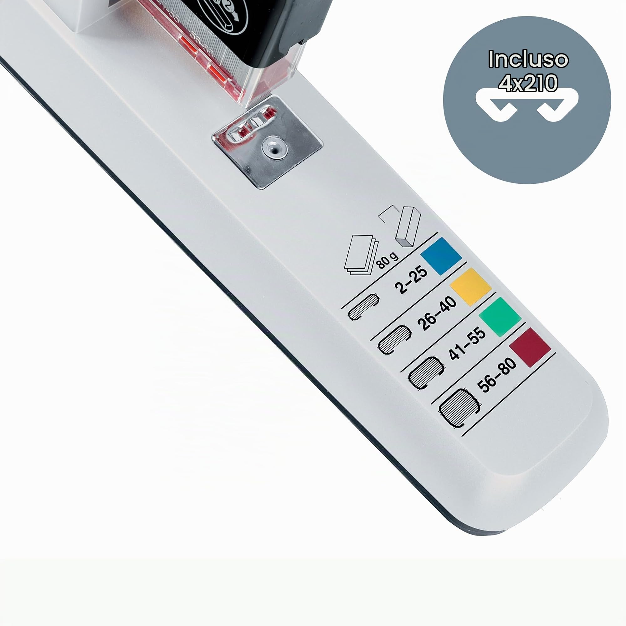 leitz-nexxt-cucitrice-da-ufficio-ad-alta-capacit-80-fogli-argento-55510084 image 4