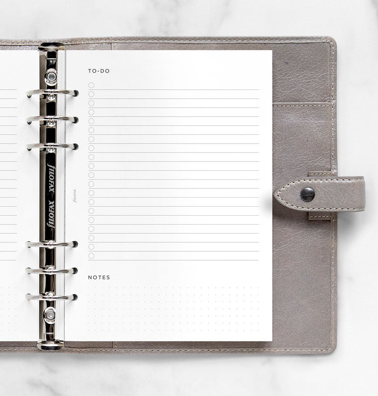 filofax-to-do-refill-a5-layout-minimal-80-gsm image 2