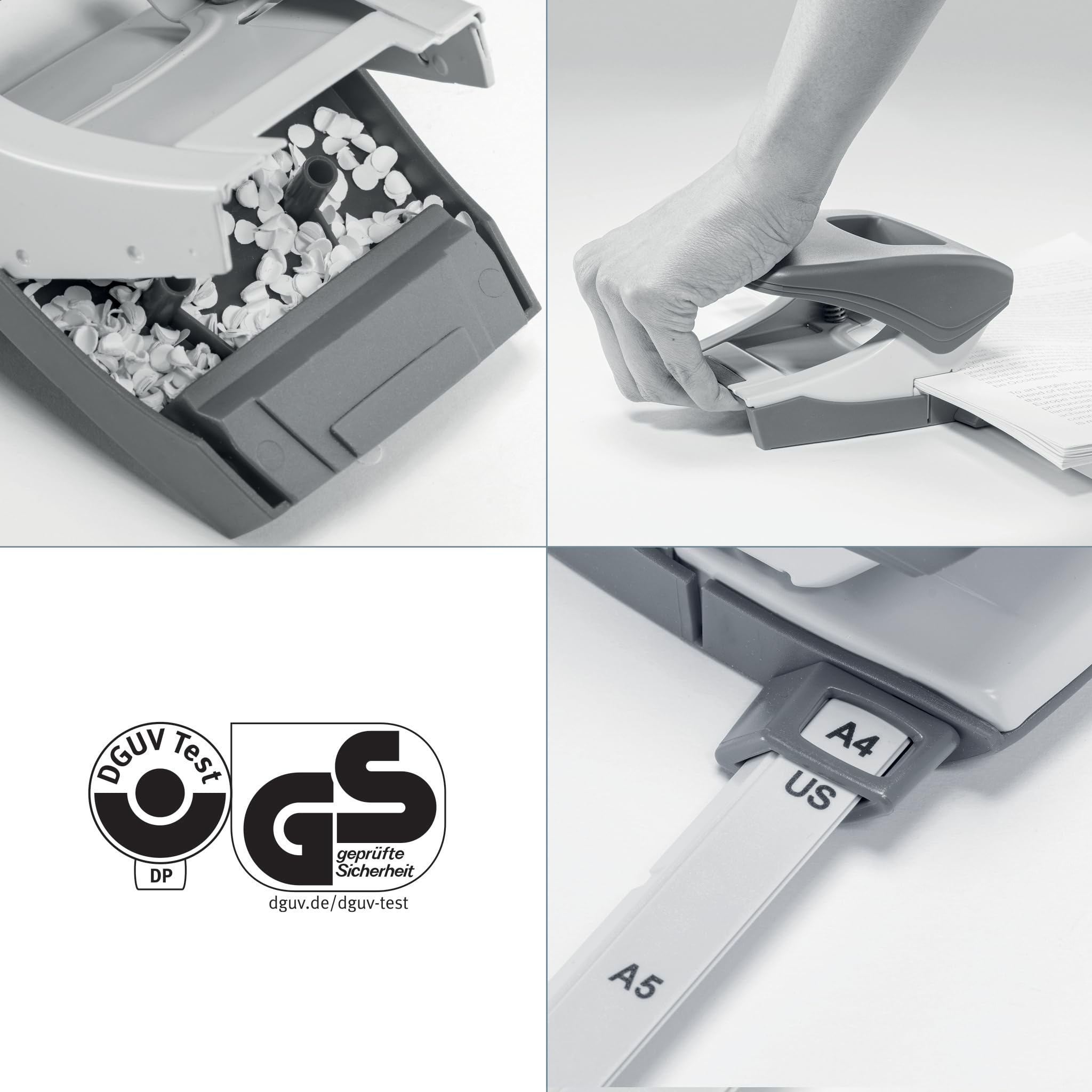 leitz-wow-perforatore-a-2-fori-30-fogli-giallo-50081016 image 4