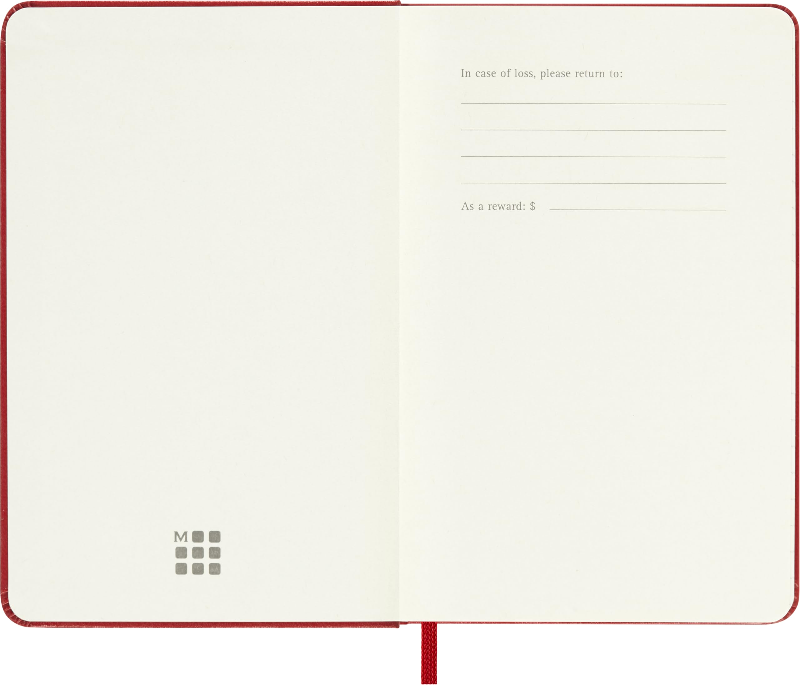 moleskine-agenda-settimanale-2027-pocket-9x14-cm-rossa-copertina-rigida image 2