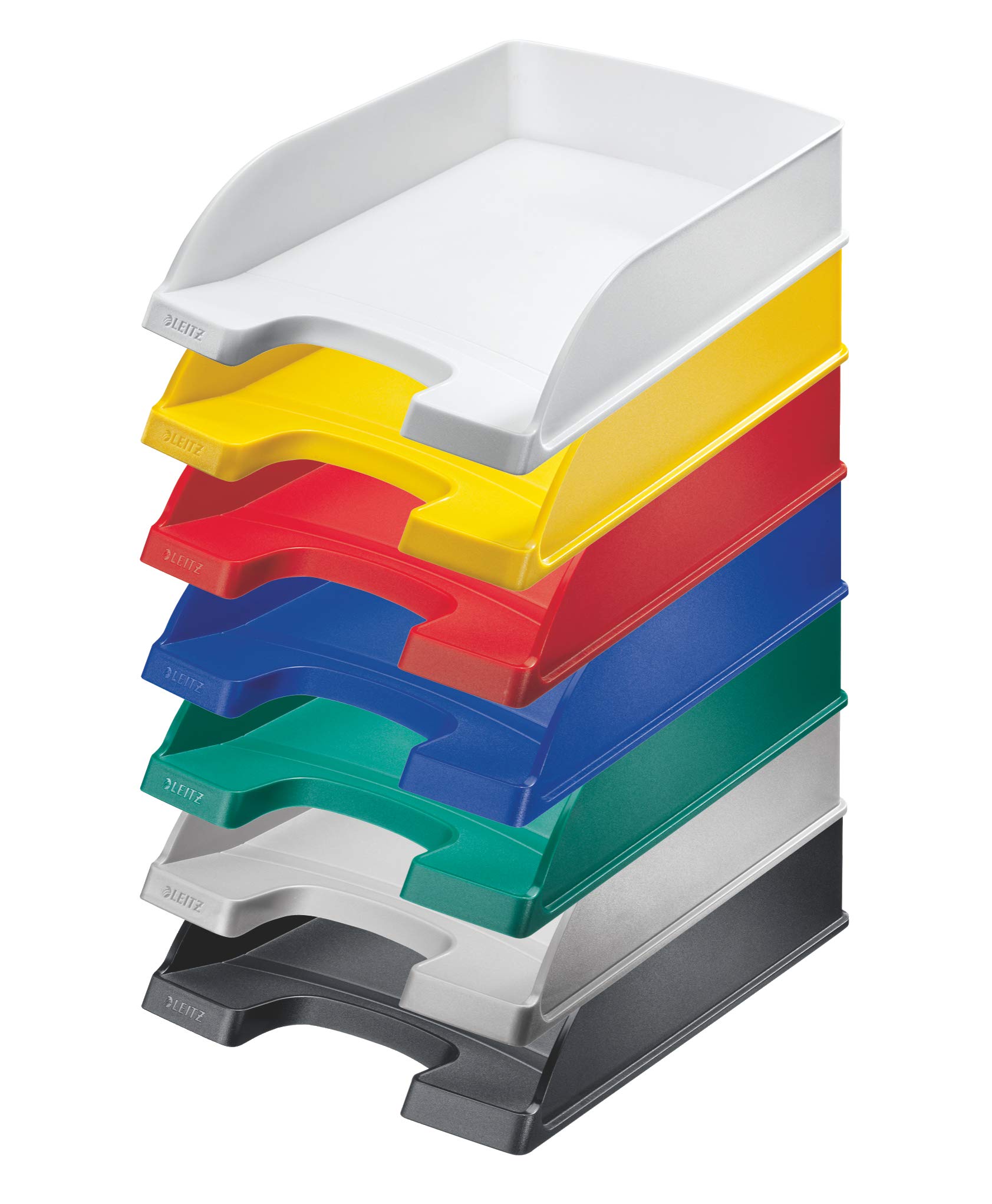 leitz-plus-52270085-vaschette-portacorrispondenza-a4-grigio-3-pezzi image 7