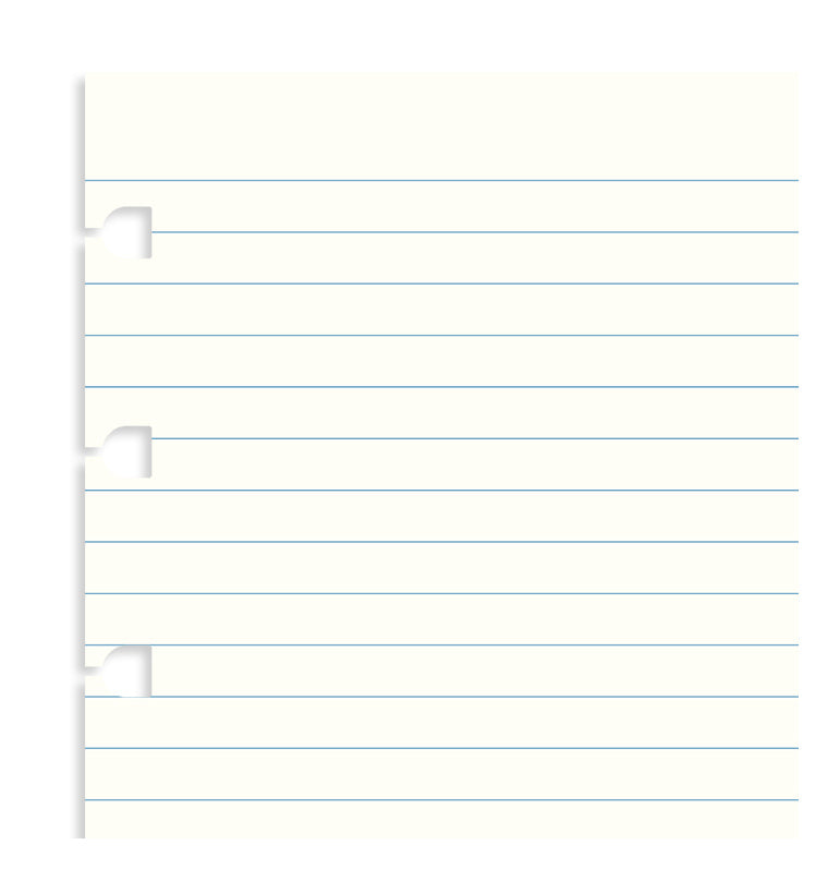 filofax-notebook-refill-fogli-a-righe-pocket image 5