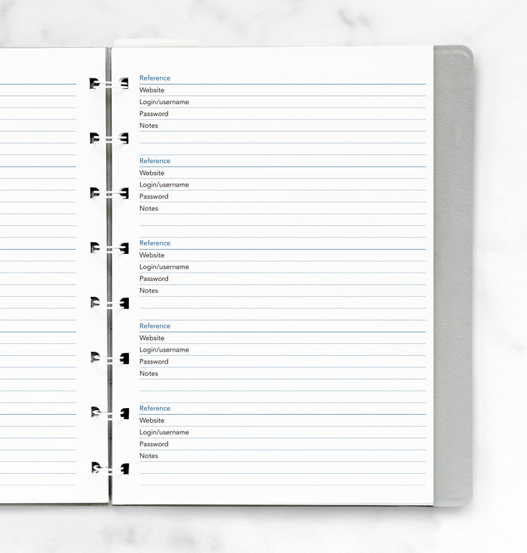 filofax-the-original-notebook-a5-ricarica-password image 2