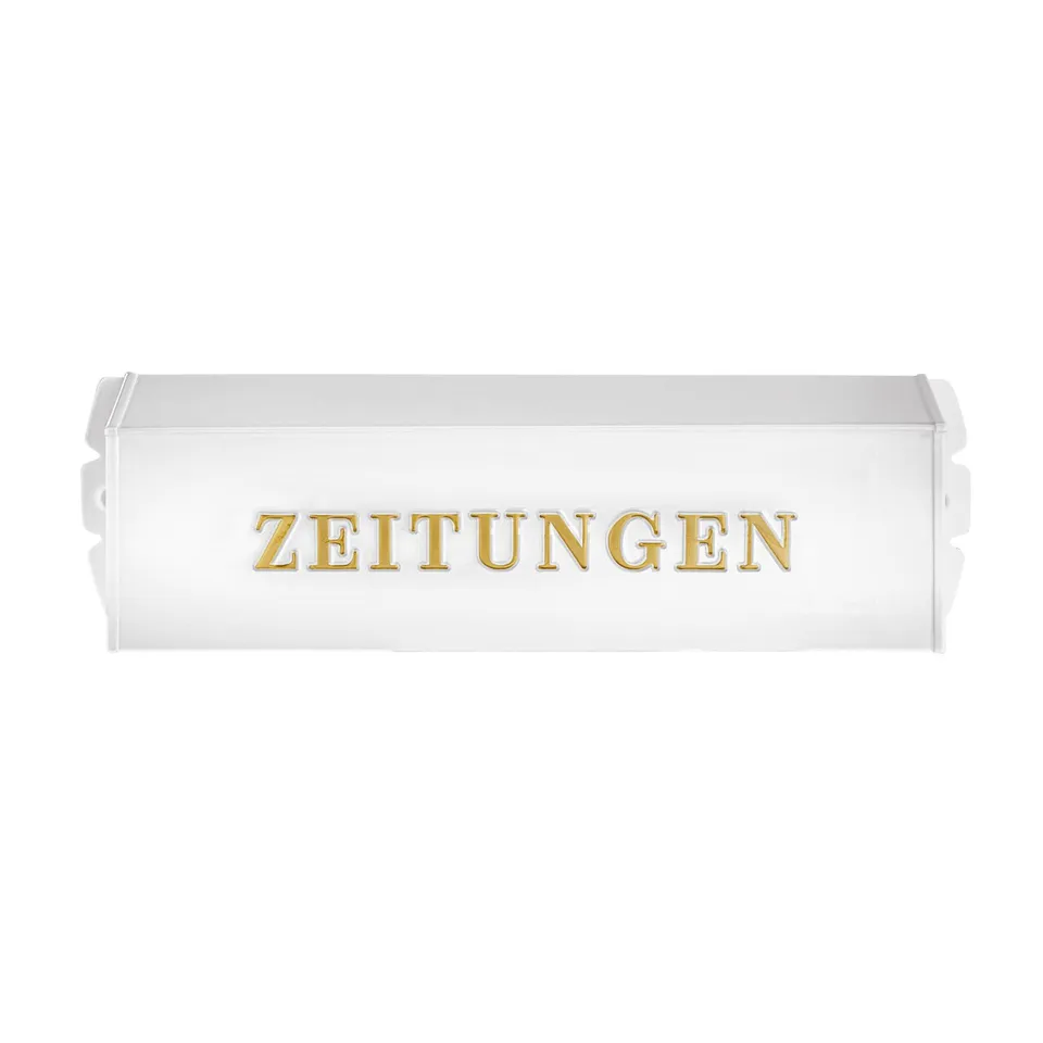 burg-w-chter-zeitungsbox-808-porta-giornali-in-acciaio-bianco image 1