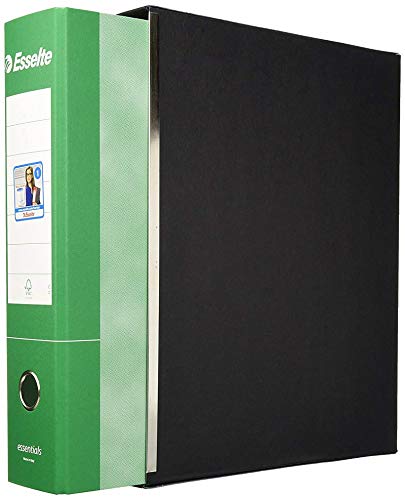 esselte-essentials-raccoglitore-a-leva-protocollo-dorso-5-cm-verde image 1