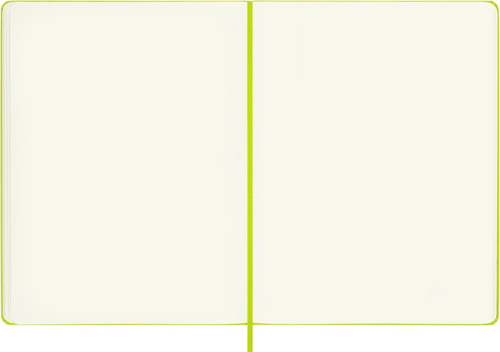 moleskine-classic-notebook-xl-19x25-cm-pagine-bianche-verde-limone image 5