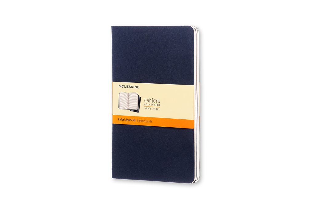 moleskine-cahier-journal-pagina-bianca-blu-set-3-quaderni image 4