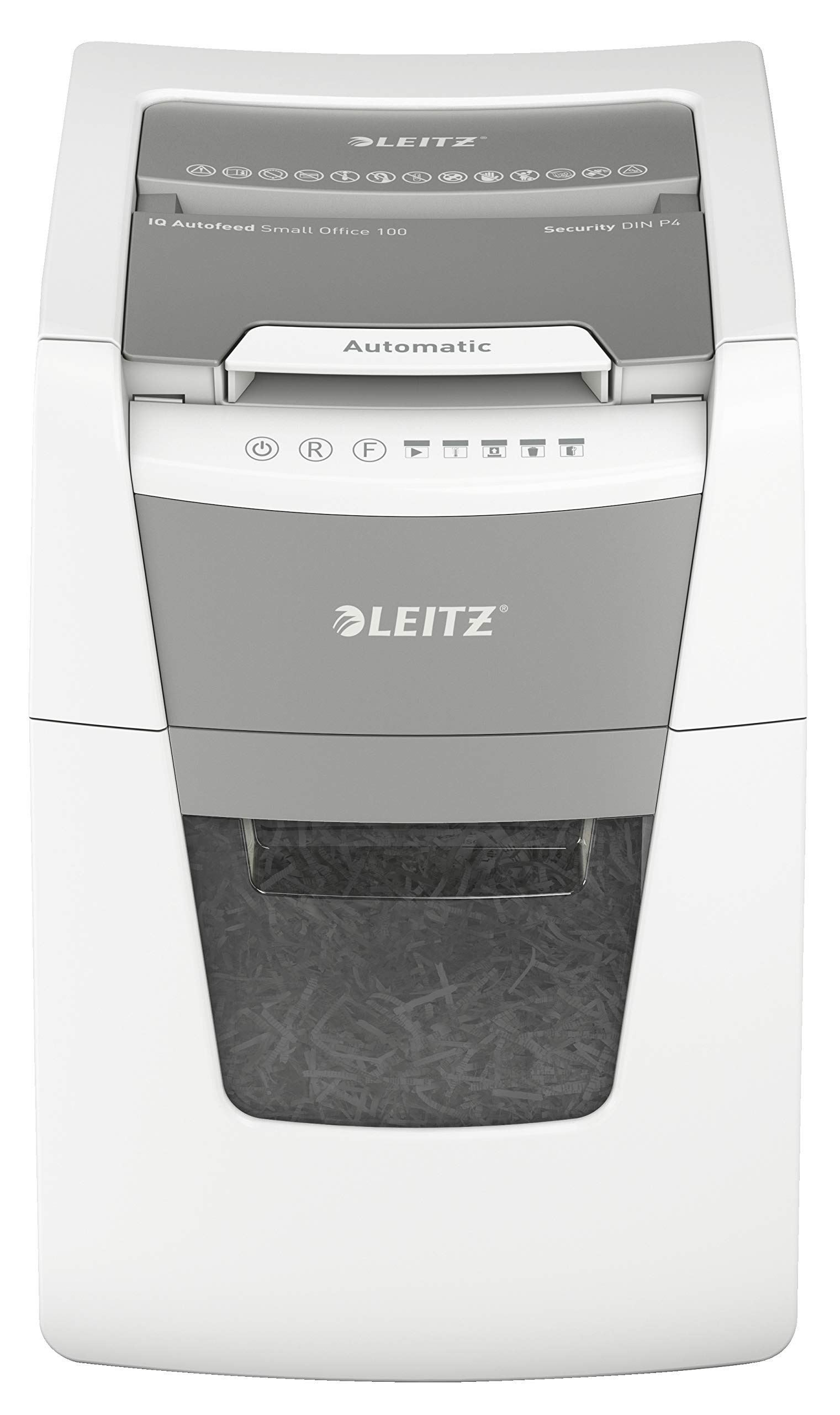 leitz-iq-autofeed-small-office-100-distruggidocumenti-p4-34-l-bianco image 1