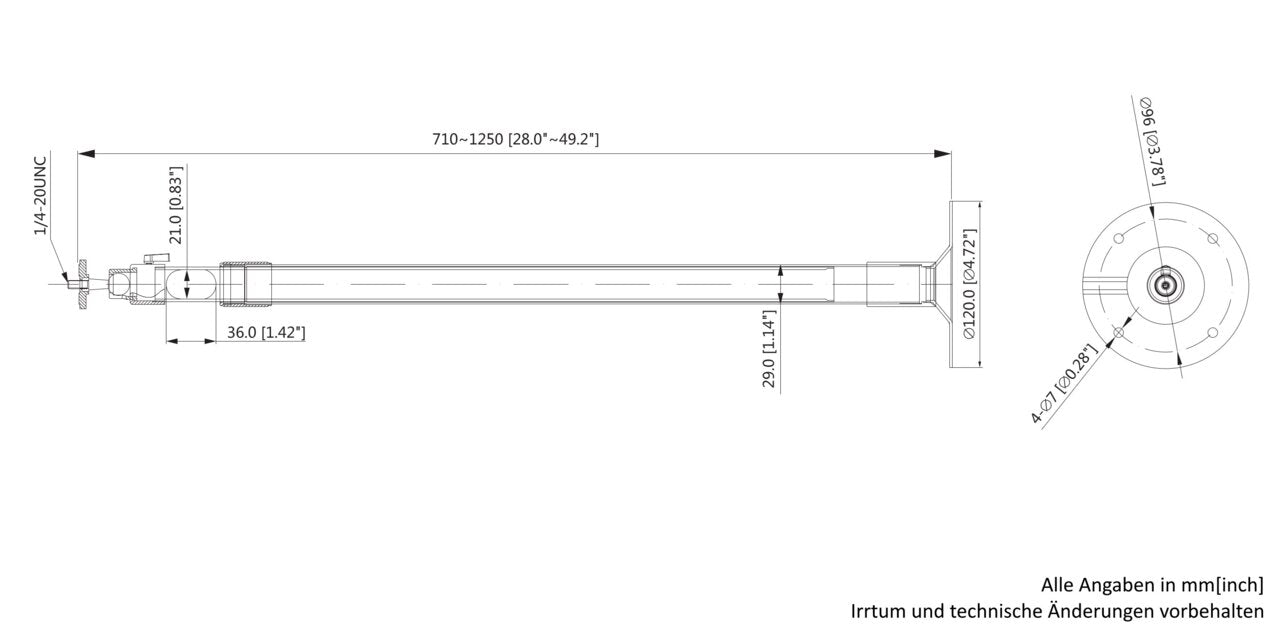 burg-w-chter-snca-dht-110c-supporto-telescopico-per-telecamere image 3