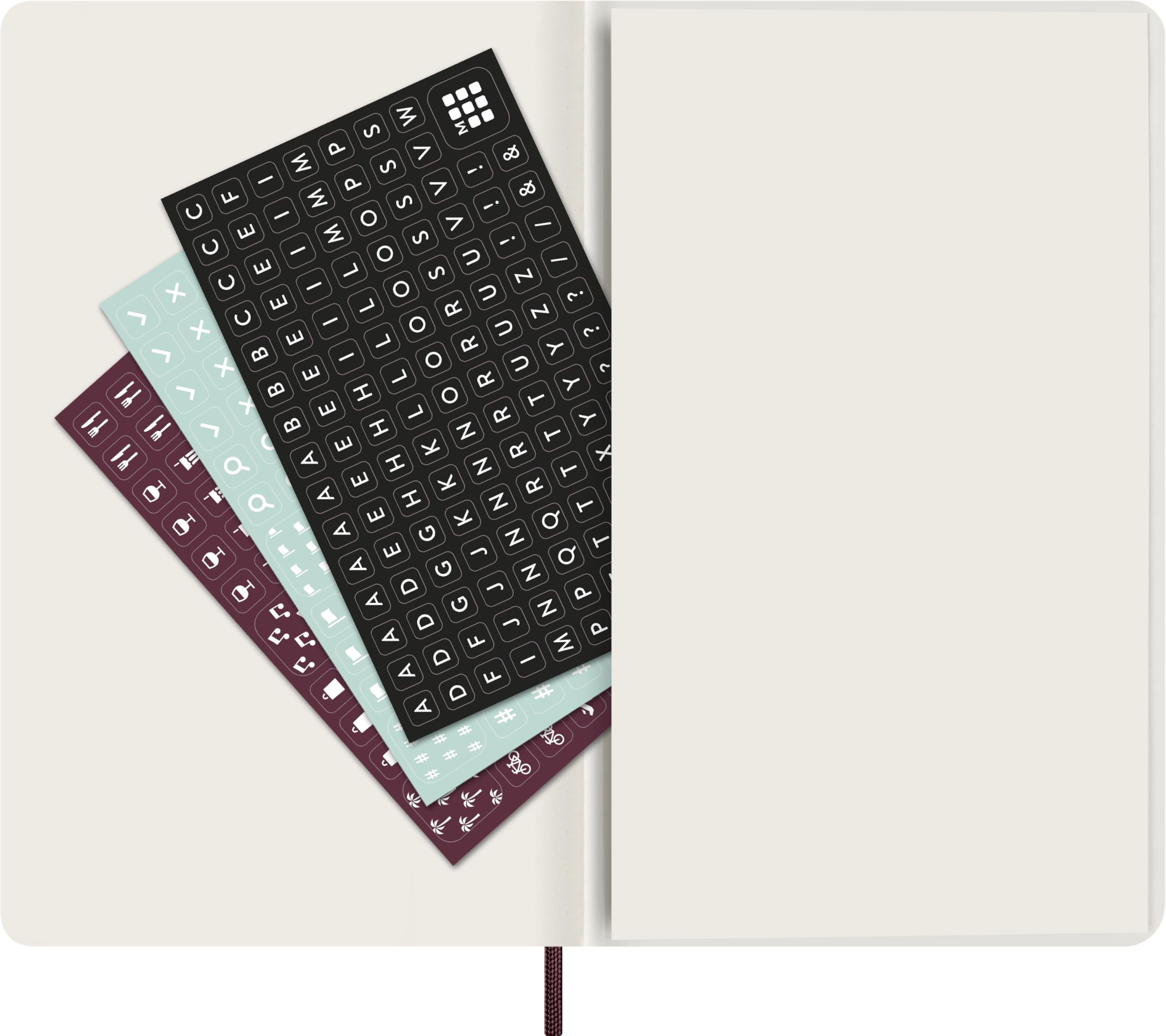 moleskine-weekly-planner-2026-precious-ethical-bordeaux-13x21-cm image 7