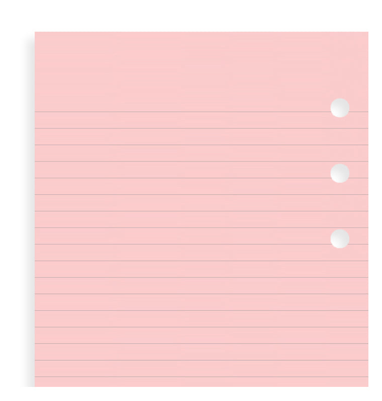 filofax-fogli-a-righe-rosa-personal-ricarica-organiser-30-fogli image 5