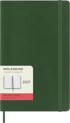moleskine-agenda-giornaliera-2027-large-13x21-cm-verde-mirto-morbida image 8